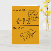 Ältere Geburtstagskarte Karte (Gelbe Blume)