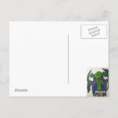 Ältere Gottheit Postkarte (Rückseite)