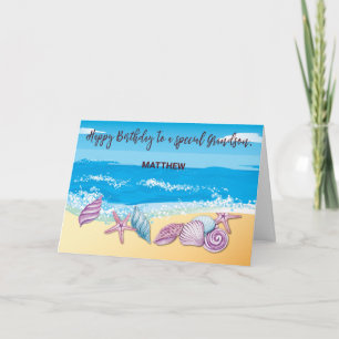 Ältere Grandson zum Geburtstag Personalisiert mit  Karte
