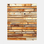 Ältere Holzstruktur Fleecedecke (Vorderseite)