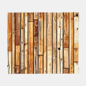 Ältere Holzstruktur Fleecedecke (Vorderseite (Horizontal))