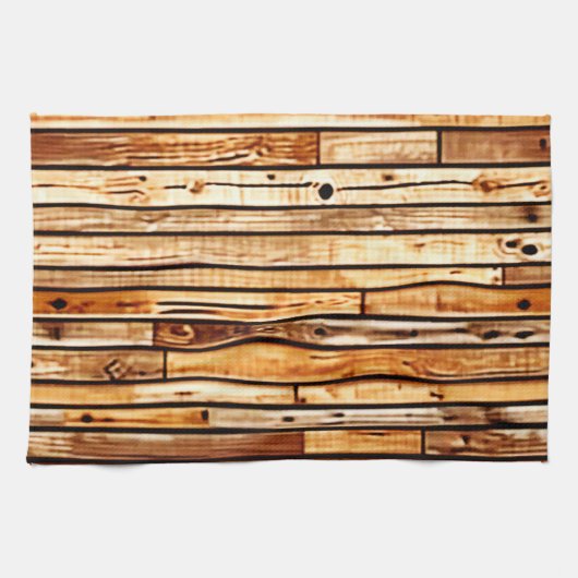 Ältere Holzstruktur Geschirrtuch (Horizontal)