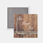 Ältere Holzzaun Magnet (Vorderseite/Rückseite)