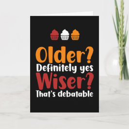 Ältere ja weiser, das ist fragwürdiger Sonntag zum Karte