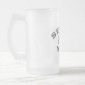 Ältere Klasse von 2012 Mattglas Bierglas (Links)