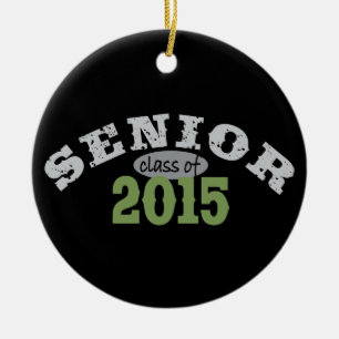 Ältere Klasse von 2015 Keramikornament