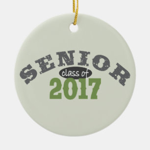 Ältere Klasse von Grün 2017 Keramikornament