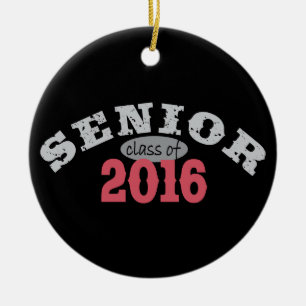 Ältere Klasse von Rot 2016 Keramik Ornament