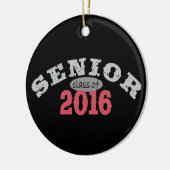 Ältere Klasse von Rot 2016 Keramik Ornament (Links)