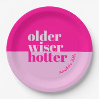 Ältere, klügere, heißere Minimal fett rosa Geburts