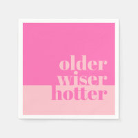 Ältere, klügere, heißere Minimal fett rosa Geburts