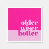 Ältere, klügere, heißere Minimal fett rosa Geburts
