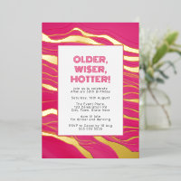 Ältere, klügere, heißere Rosa und echte Goldfolie