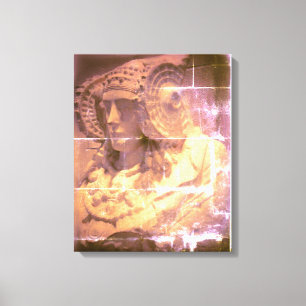 ALTERE LEINWAND DIE KUNST DES LADY OF ELCHE SPANIE