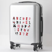 Ältere Liebe [Großbuchstabe] Aufkleber (Koffer)