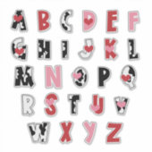 Ältere Liebe [Großbuchstabe] Aufkleber (Vorderseite)