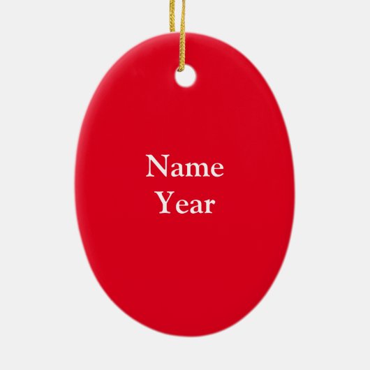 Ältere männliche Ärztin Weihnachtsschmuck (Hinten)