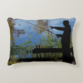 Ältere Menschen, die im Ruhestand leben Dekokissen