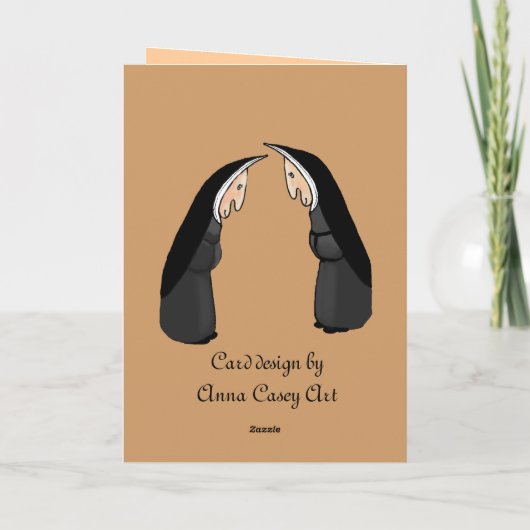 Ältere Menschen Karte (Rückseite)