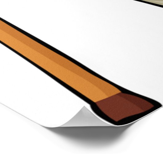 Ältere Menschen mit Walking Poster (Ecke)