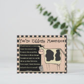 Ältere moovelous postkarte (Stehend Vorderseite)