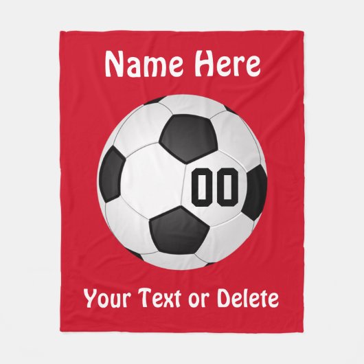 Ältere Nachtgeschenke für Fußball, Wurfs-Decke Fleecedecke (Vorderseite)