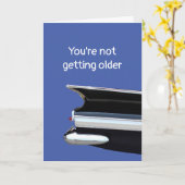 Ältere oder klassische Menschen werden? personalis Karte (Gelbe Blume)