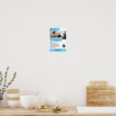 Ältere oder Seniorenpflege Werbeaktion Poster (Küche)