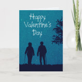 Ältere Paare Jubiläumsfeier Valentine All Purpose Karte (Vorderseite)