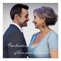 Ältere Paare Romantische Bilder in der Liebe