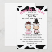 Ältere Patienten in der Liebe Dusche Einladung (Vorne/Hinten)