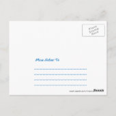 Ältere Patienten in der Liebe Kühe Valentine Postk Postkarte (Rückseite)