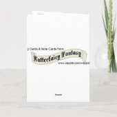 Ältere Person Xing Birthday Karte (Rückseite)