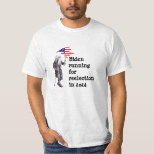 Ältere schläfrige Joe Biden Präsidentschaftswahlen T-Shirt