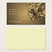 Ältere Sepia Hydrangea-Blume (Vorne & Hinten)