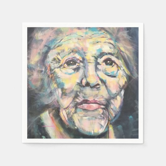 ältere Serviette (Vorderseite)