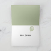 Ältere Späße mit dämischer Gestaltung Karte (Innenseite)