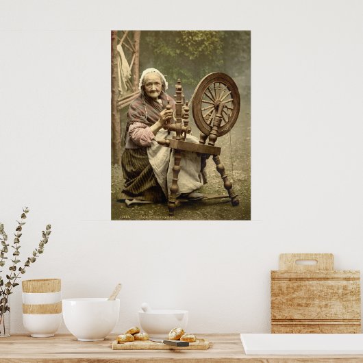 Ältere Spinner Poster (Küche)