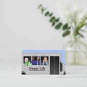 Ältere Transport-Visitenkarten Visitenkarte (Stehend Vorderseite)