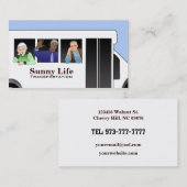 Ältere Transport-Visitenkarten Visitenkarte (Vorne/Hinten)