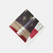 Ältere US-Flagge Serviette (Ecke)