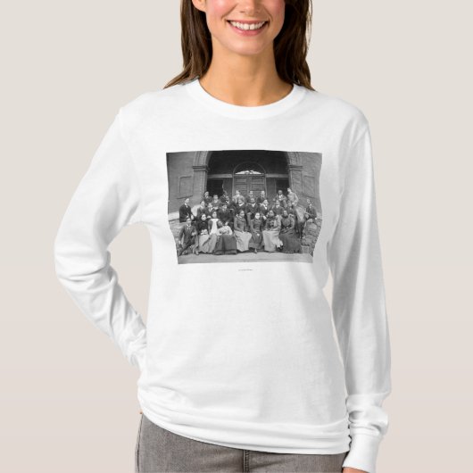 Ältere vorbereitende Klasse an Fisk Universität T-Shirt (Vorderseite)