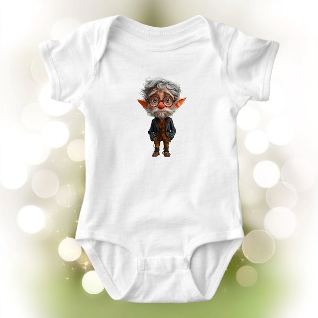 Ältere Weihnachts Elf Baby Bodysuit Baby Strampler (Von Creator hochgeladen)