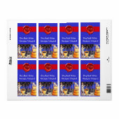 ÄLTERE WEINHALBUNG MIT ROTEN WEINBARRELS (Vorne)