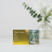 ÄLTERE WEINRÜSTE WEIN PARTY VISITENKARTE (Stehend Vorderseite)