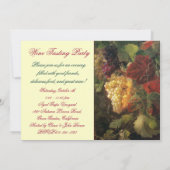 ÄLTERE WEINRÜSTUNG PARTY EINLADUNG (Rückseite)