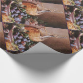 ÄLTERE WEINRÜSTUNG PARTY GESCHENKPAPIER (Ecke)