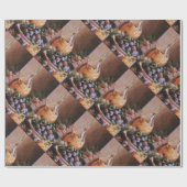 ÄLTERE WEINRÜSTUNG PARTY GESCHENKPAPIER (Flach)