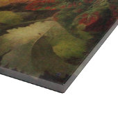 ÄLTERE WEINRÜSTUNG PARTY SCHNEIDEBRETT (Ecke)