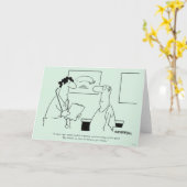 Ältere werden karte (Gelbe Blume)